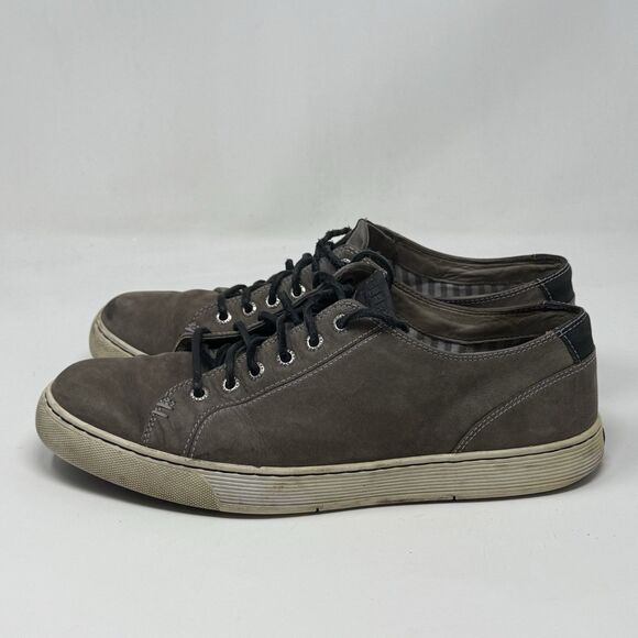 Sperry Gold Cup Sport Shoes Sneakers Mens 9.5 M Gray Leather Casual Lace Up - Picture 2 of 16